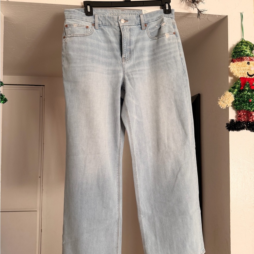 American Eagle Curvy Stovepipe Jeans